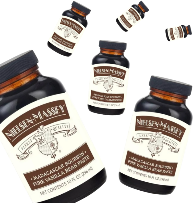 닐슨 메시 바닐라 빈 페이스트 100% 마다가스카르, 296ml, 6개