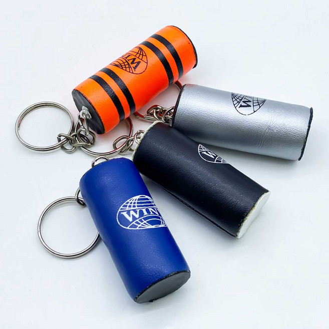 위니 샌드백 키링 휴대용 열쇠고리, 블루, 1개