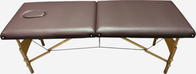 세븐뷰티 접이식침대 마사지 미용 베드 마사지 안마 의자, 브라운