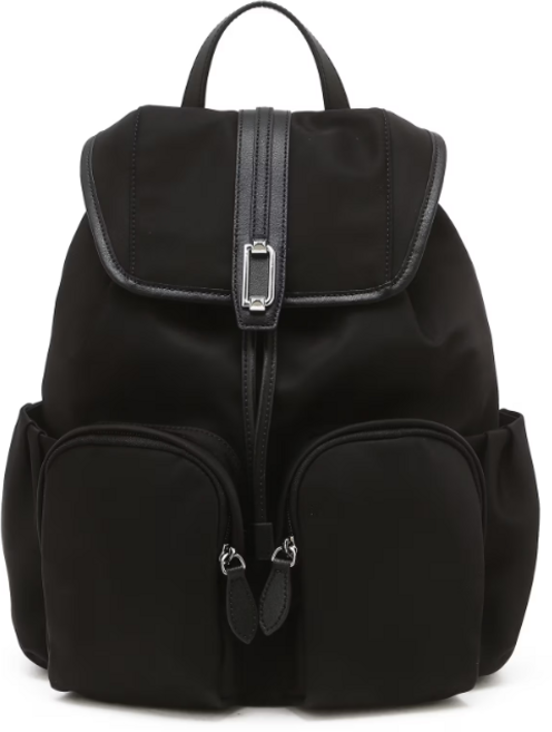 [정품]닥스 [26SS][완판재입고][D-LOCK] 여성 블랙 D락장식 나일론 백팩 {무료선물포장+쇼핑백동봉}