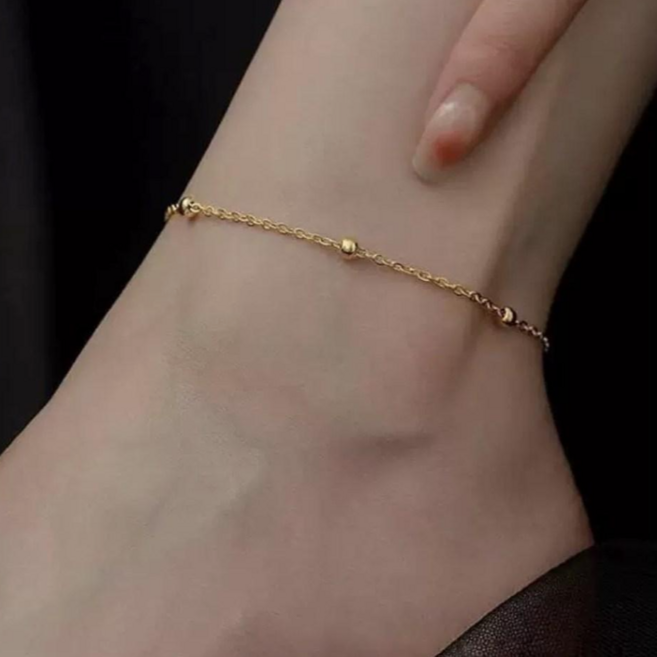 헬렌 로즈골드 써지컬스틸 발찌 팔찌겸용