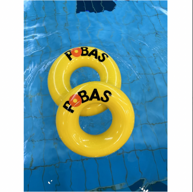 [포바스] 링부이 (에어펌프 포함), 옐로우 10size(~59kg)