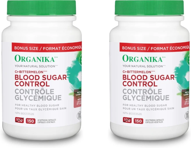 캐나다 오가니카 혈당 조절 슈가컨트롤 영양제 150캡슐 2팩, 2개, 150정 - 쿠팡