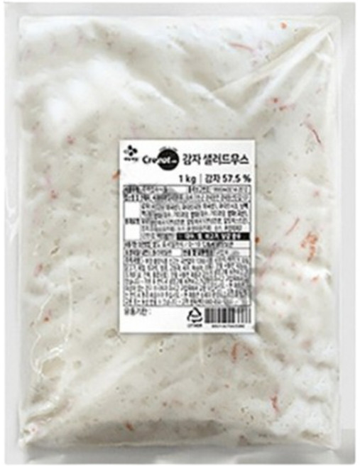 CJ 제일제당 크레잇 감자샐러드무스 1kg, 10개