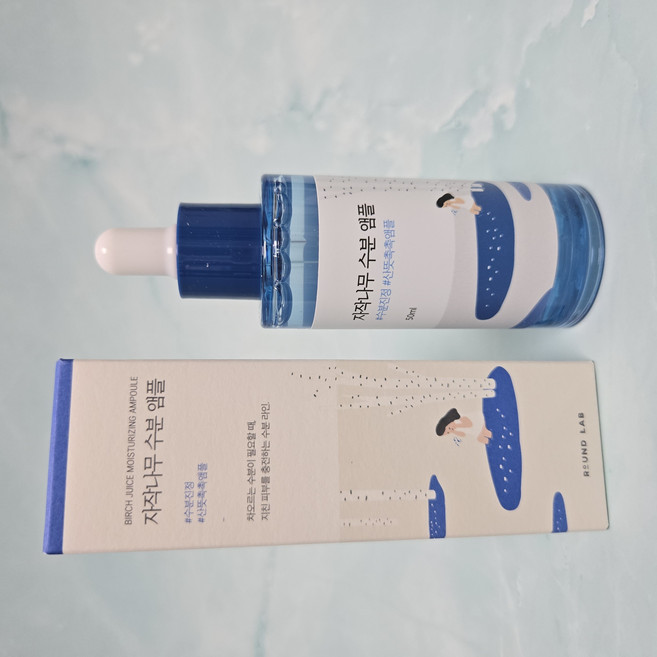 정품) 라운드랩 자작나무 수분앰플 50ml, 1개
