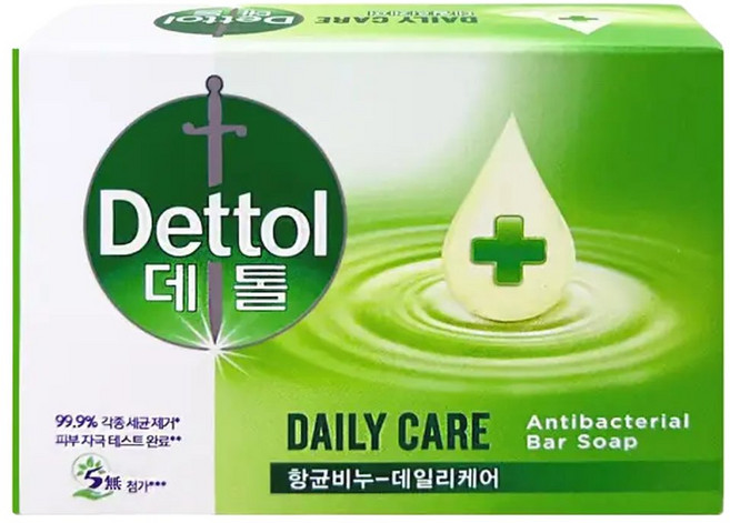 데톨 향균비누 데일리케어 100g x 3개, 3개입