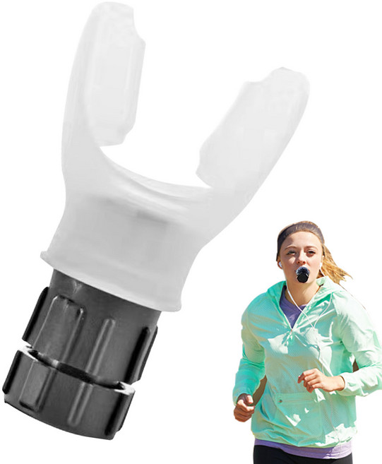 복식호흡 운동기구 필라테스 폐활량 증가 1개, 화이트