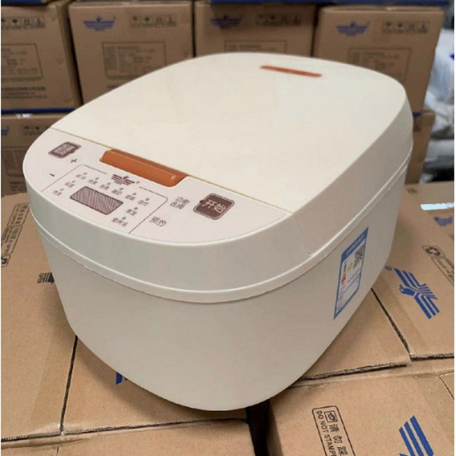 2025 220V 가정용 밥솥 5L 대용량 다기능 끓인 수프, AU, DF15 White