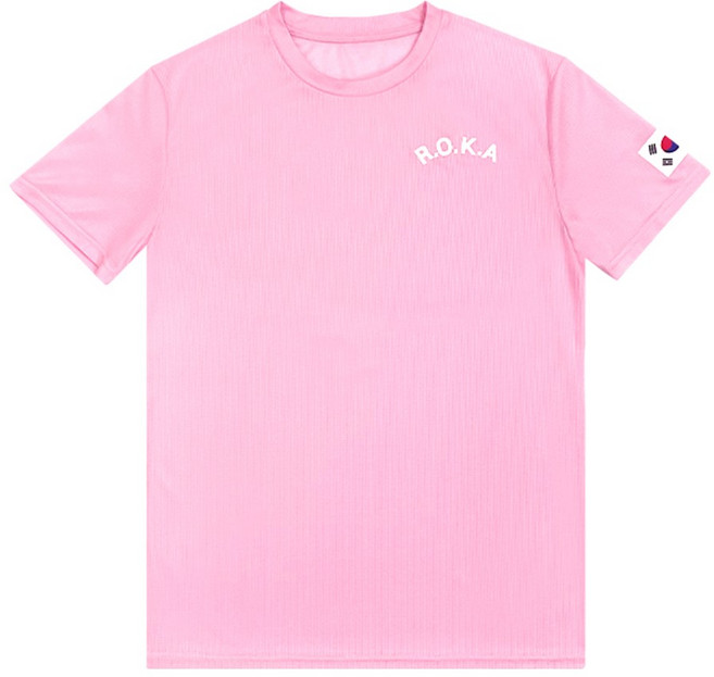 쿨링 ROKA 로카티 반팔 - 로카 코리아아미 반팔티 단체 티셔츠 반티 체육대회 유니폼