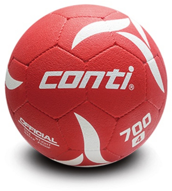 Conti 足球 5號足球 4號足球 3號足球 橡膠足球 700系列 S700-5-4-3 B Y R O G V, 1個, 4號紅色