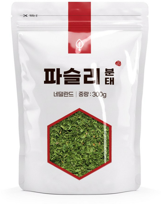 파슬리 분태 가루 후레이크 작은입자, 3개, 300g