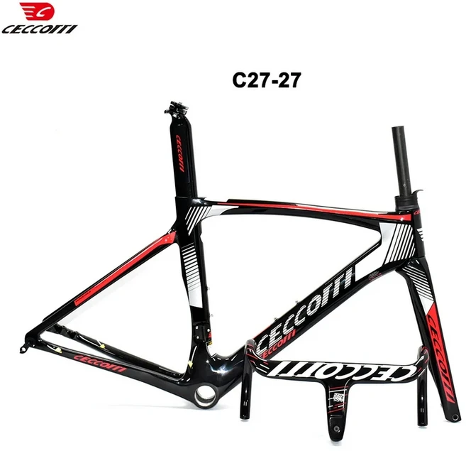 경량 로드 자전거 프레임 풀 카본 레이싱 파이버 포크 700x32C 휠셋 디스크, 04 46센티미터, 13 C27-27 set