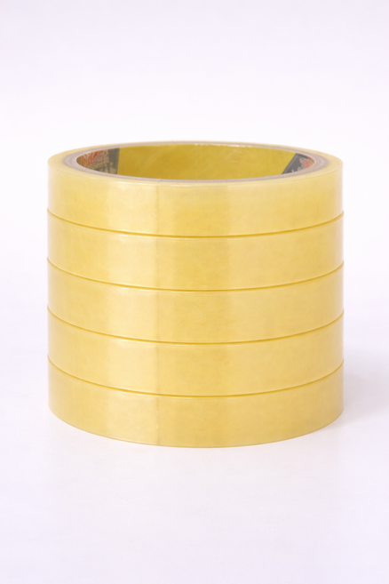 OPP 투명 테이프 물레방아 리필용, 5개, 12mm