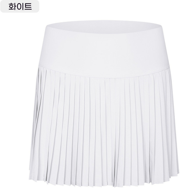 DODLXL 10컬러 플리츠 골프 테니스 요가 속바지 밴딩 스커트 런닝 운동 헬스용