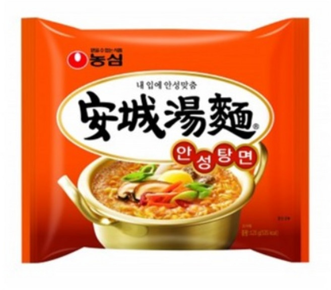 최근제품 농심 안성탕면 한정 40개+사탕 나린유통, 40개