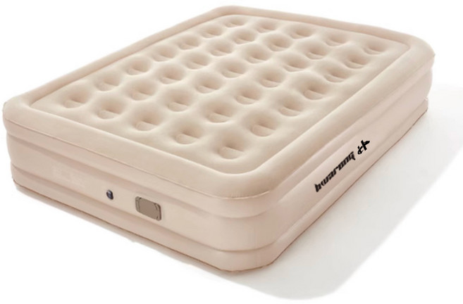 화용 펌프내장형(LED램프겸용) 프리미엄 에어매트(200x150cm) 원터치 간편 설치 및 해체 KC인증, 본상품선택