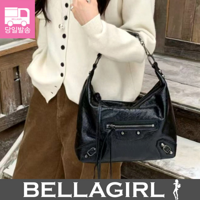 (벨라걸)시티호보스몰 여성가죽가방 숄더백 토트백 여성핸드백