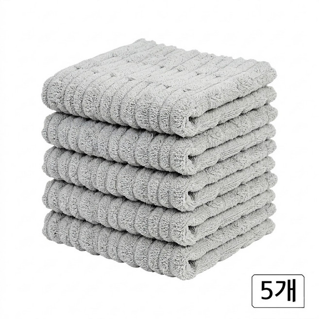 코지로그 강력흡수 빠른건조 극세사 행주, 5개
