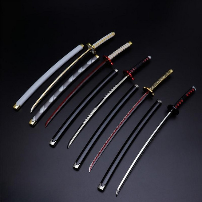 귀멸의칼날 일륜도 미니어쳐 모형검 26cm 기둥 검 젠이츠 시노부, 요리이치