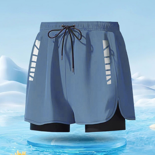 Arbea男士泳褲新款度假褲 雙層防尷尬設計 舒適透氣 多款可選