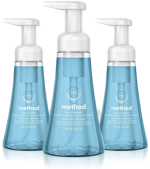 메소드 Method 미네랄 거품형 손세정제, 3개, 300ml - 쿠팡