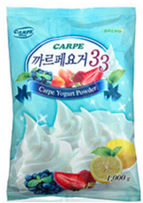 까르페 요거33 1kg 요거트 파우더, 1개