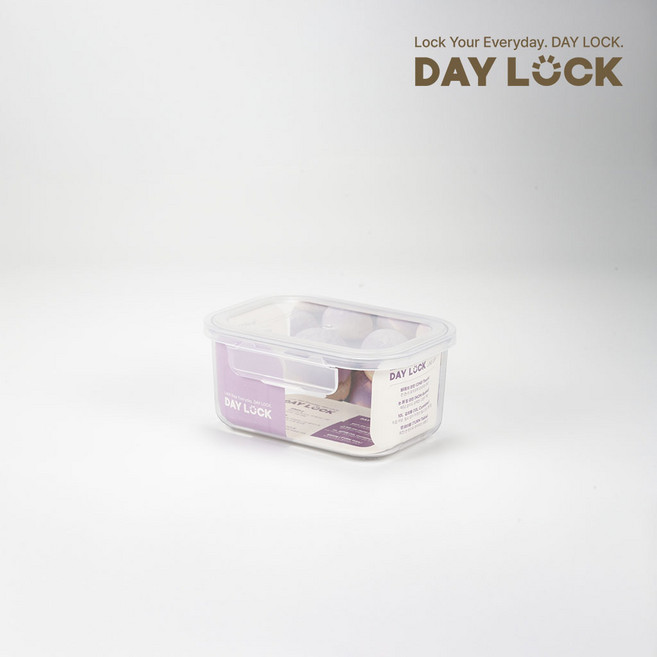 데이락 냉동밥 보관 반찬통 에코젠 논패킹 350 밀폐용기, 350ML, 1개