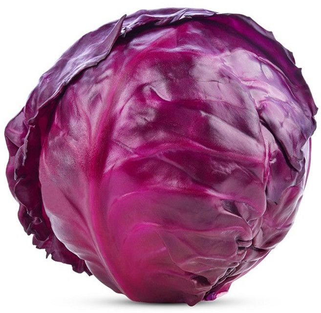 늘바른 국내산 친환경 무농약 적양배추500g 3개 1.5kg, 500g