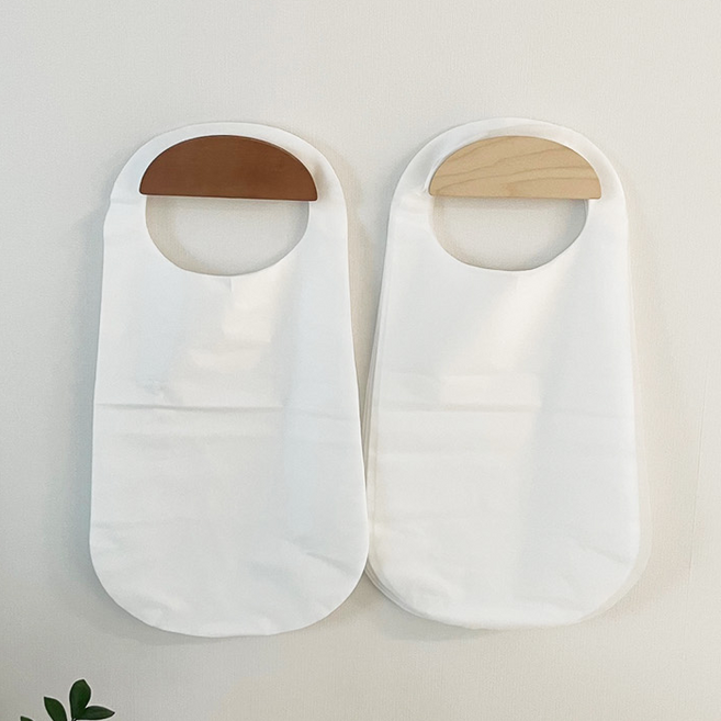 식당 일회용앞치마 걸이 무타공 원목 부직포 앞치마 걸이, 02. 월넛, 07. 오픈산스(영문)