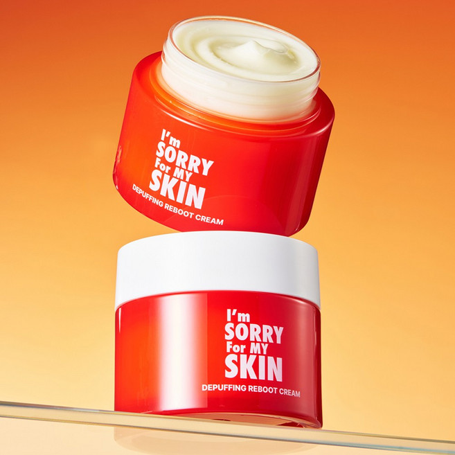 아임쏘리포마이스킨 디퍼핑 리부트 바나나 PDRN 크림 80g (붓기케어 탄력 미백), 1개