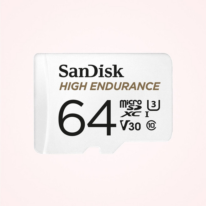 샌디스크 마이크로 SD 카드 QQNR High Endurance, 64GB, 1개