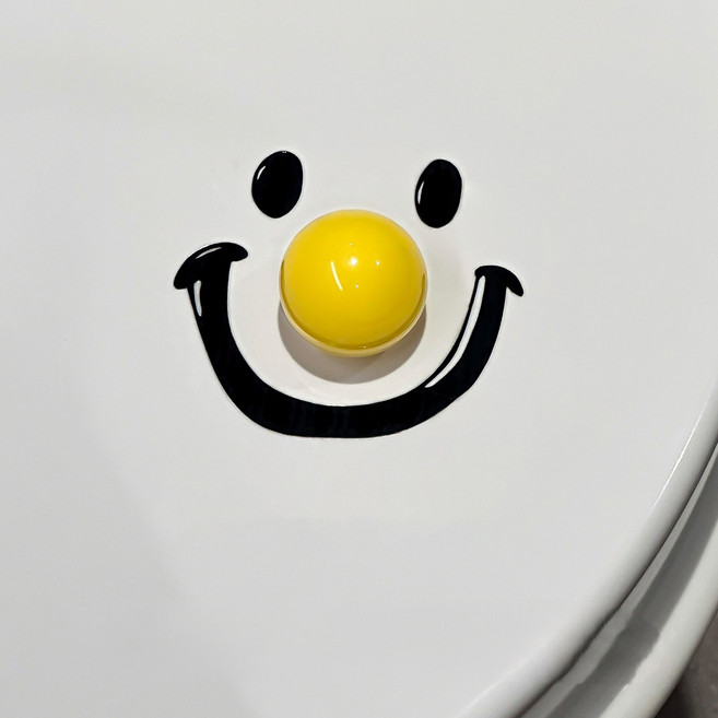 변기 뚜껑 손잡이 위생 커버손잡이 변기손잡이 화장실, 노랑 코 5개