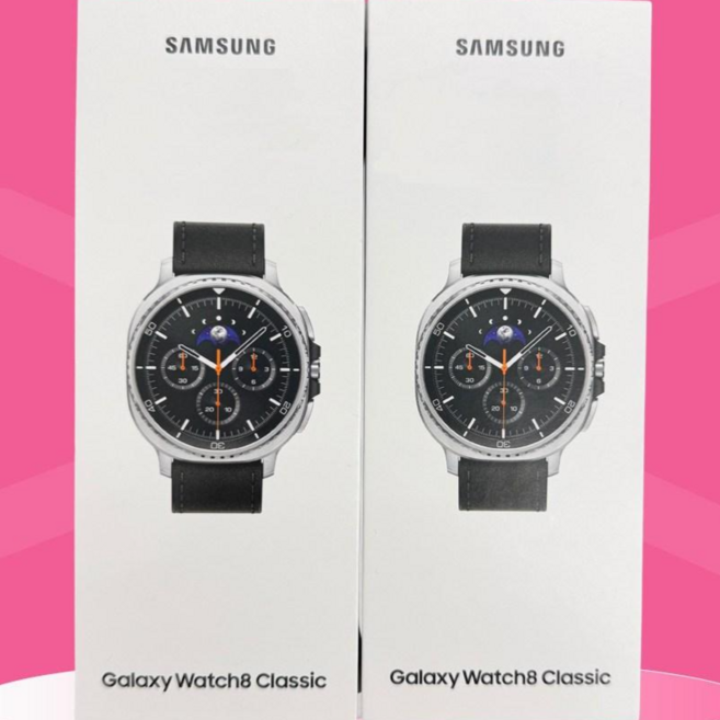 삼성 갤럭시 워치8 클래식 (블루투스 46mm) SM-L500NZKAKOO SM-L500NZWAKOO, 블루투스, 4.6cm, 블랙