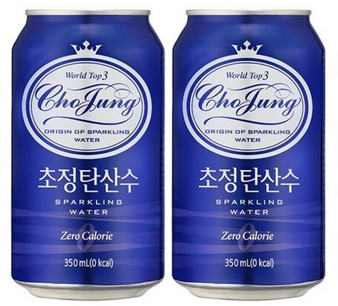 직영 초정탄산수 350ml 플레인 x 24캔