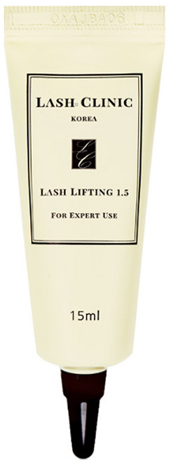 래쉬리프팅 1.5제 15ml 전용브러쉬+전용일회용용기증정속눈썹펌재료 단백질펌 클리닉펌 복구펌, 1개