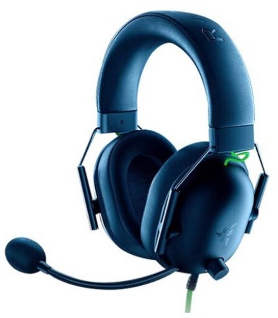 레이저 BlackShark V2 X USB 헤드셋, RZ04-0457, 딥검정