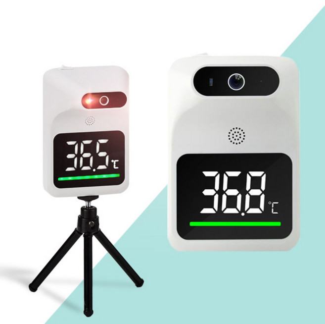 봄앤 1초 B153 온도감지기 비접촉 비대면 발열측정기 한글음성지원, 봄앤 B153+미니삼각대, 1개