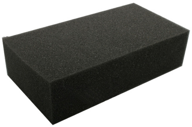 미용실 스펀지 머리카락 털이개 스폰지, 1개