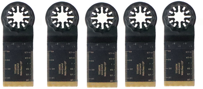 스타락 호환 만능 멀티 커터날 보쉬 파인 마끼다 묶음세트, 14. 티타늄 34 mm-5개입, 1세트