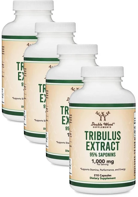 더블우드 남성 트리뷸러스 추출물 테라스트리스 1000mg Double Wood Tribulus Terrestris, 4개, 210정 - 쿠팡