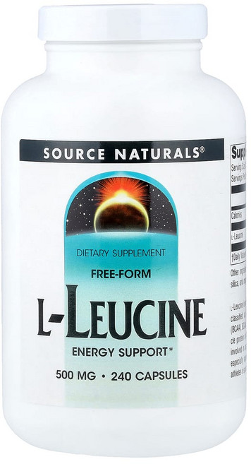 소스 네추럴스 류신 500 mg 240 캡슐, 240정, 1개