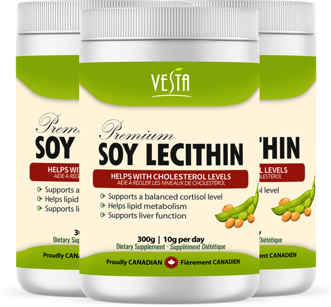 베스타 프리미엄 대두 레시틴 300g 캐나다산 대두 분말 100% 인지질 포스파티딜콜린 두뇌건강 간건강 Non-GMO 레시틴파우더, 3개