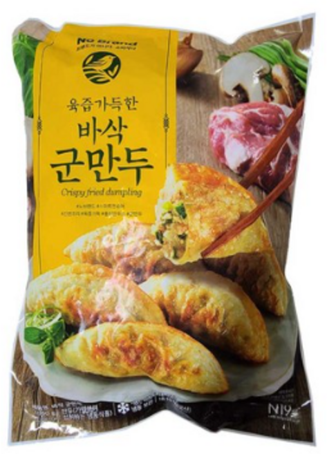 노브랜드 바삭군만두 1kg, 2개