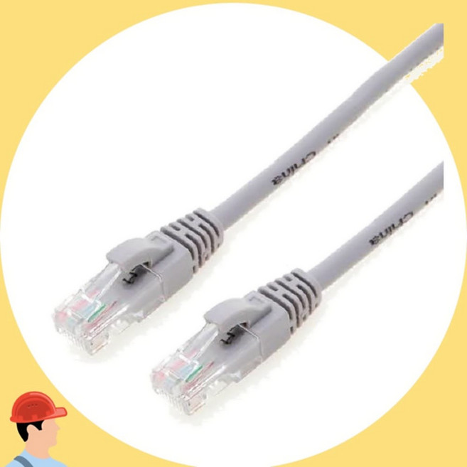랜케이블 UTP Cat6 기가비트 네트워크 인터넷 유선 PC 공유기 노트북 커머스픽201