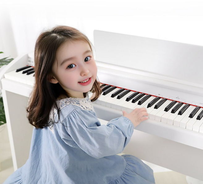 뮤디스 전자피아노 MU-8H 웨이티드 88건반 입문용피아노, 단품, 색상:퓨어화이트, 1개