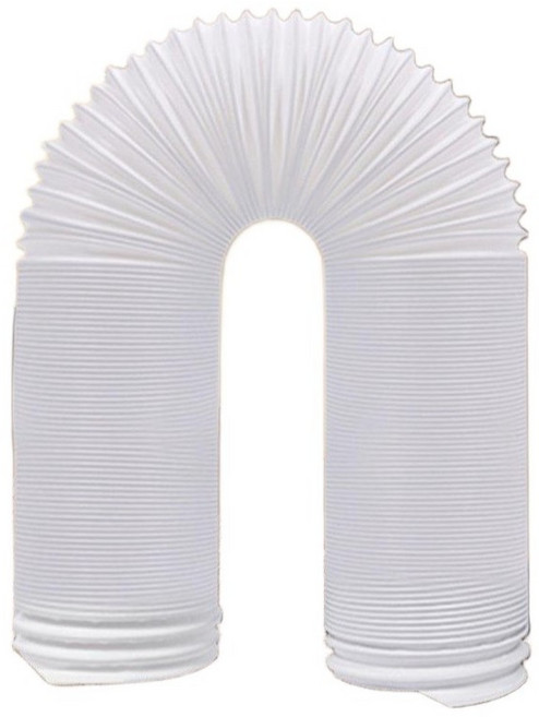 건조기 배기호스 창문형 키트 환기 있는 교체 절약형 어댑터 호스 씰 유연 좁은 듀티 배기, 길이 2m