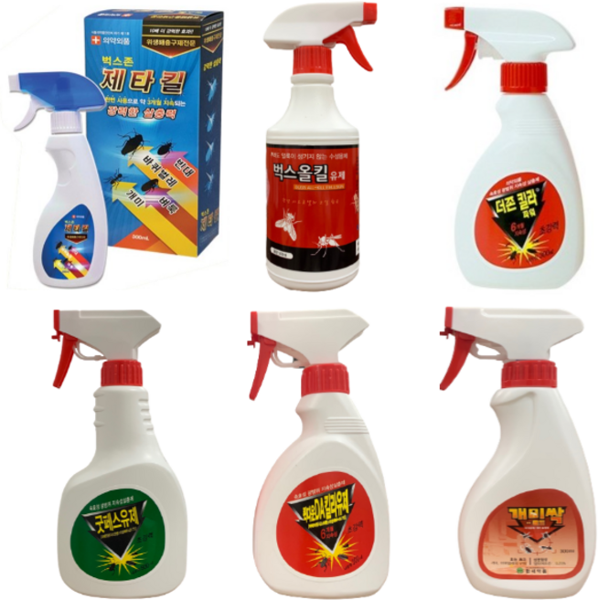 가정용 살충제를 한눈에 분무형 해충퇴치 벌레제거 파리 모기 바퀴벌레 개미 진드기 지네 광범위 살충 다킬라 제타킬 벅스올킬 개미싹 굿페스 더존킬라, 더존킬라300ml (지속성강화), 1개입, 1개