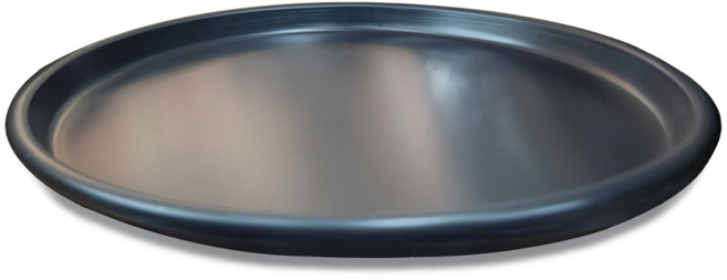 경질 코팅 오븐 피자팬 낮은팬 트레이 국산 빵틀 14인치, 1개