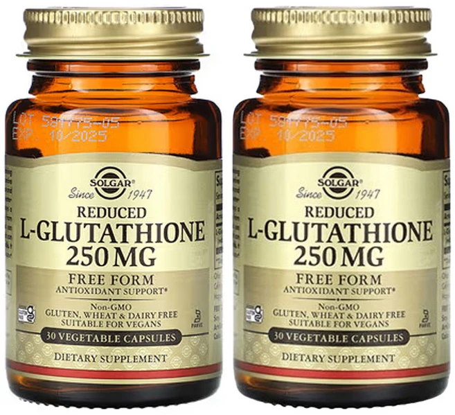 솔가 환원 l-글루타치온 250mg 30베지캡슐, 2개 - 쿠팡