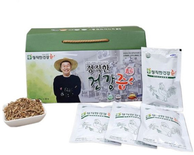 정직한건강즙 국내산 100% 우슬닭발즙 110ml 90개